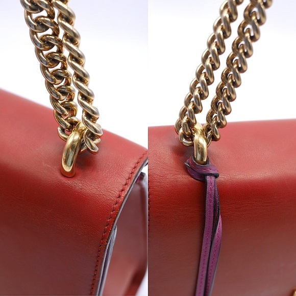 🍓GUCCI Padlock Leather Shoulder Bag - Picture 13 of 16